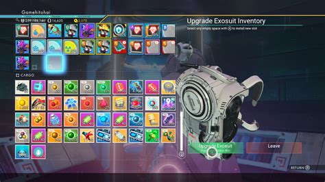 no man's sky supercharged slots exosuit|Exosuit .